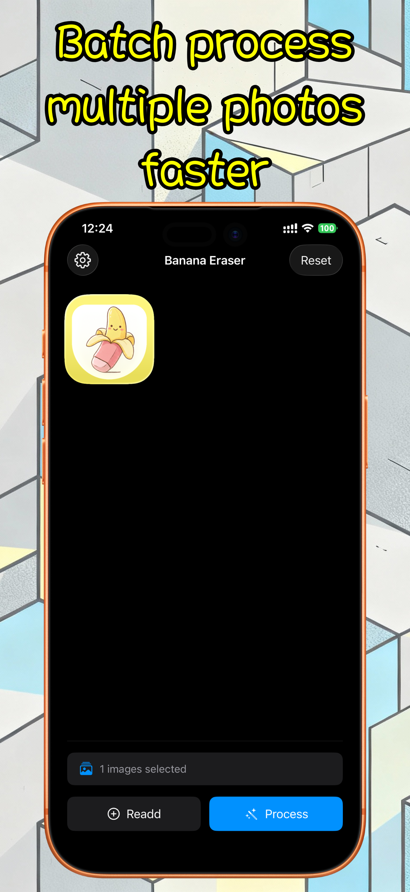 Banana Eraser | AI Watermark Remover & Batch Image Cleanup for iOS screenshot 2