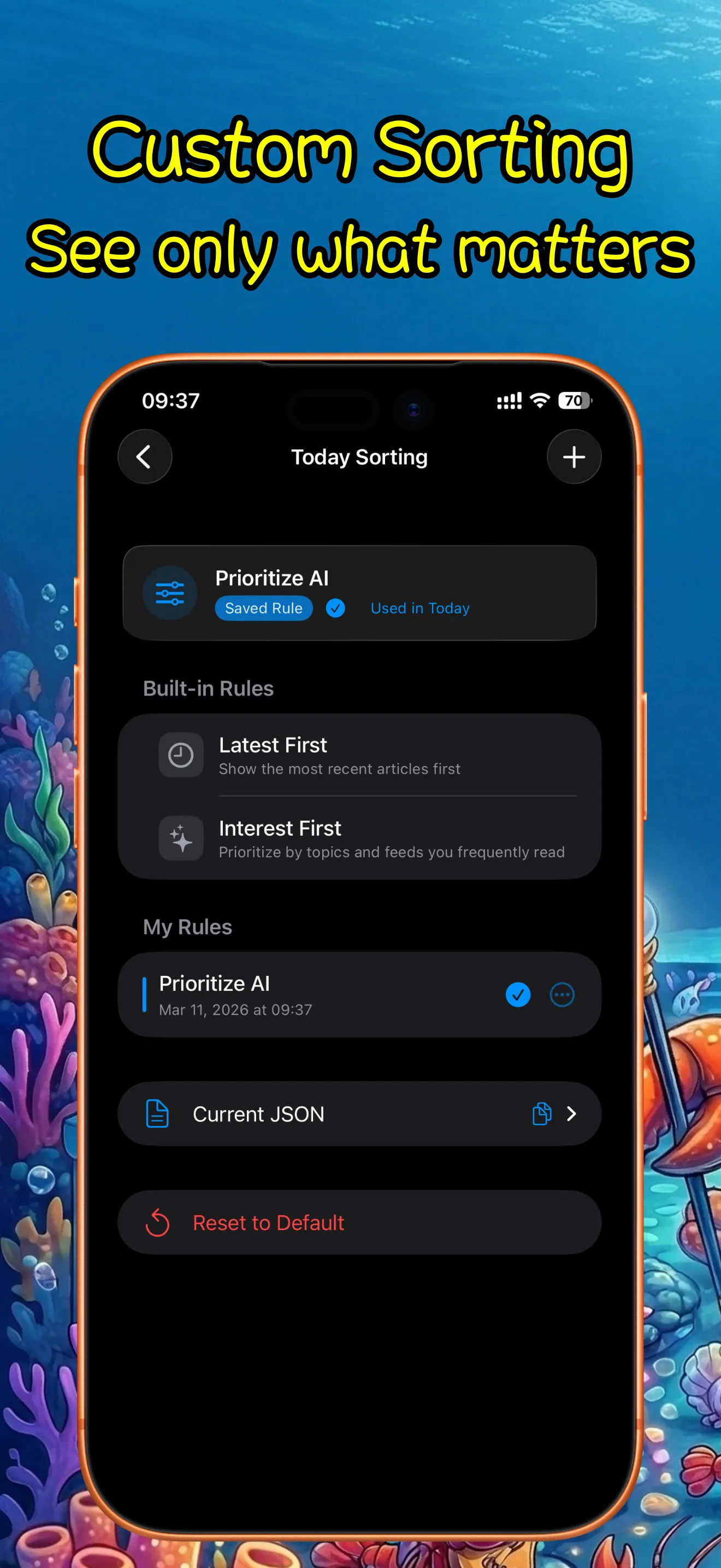 ClawRSS: OpenClaw RSS Feed Reader screenshot 3