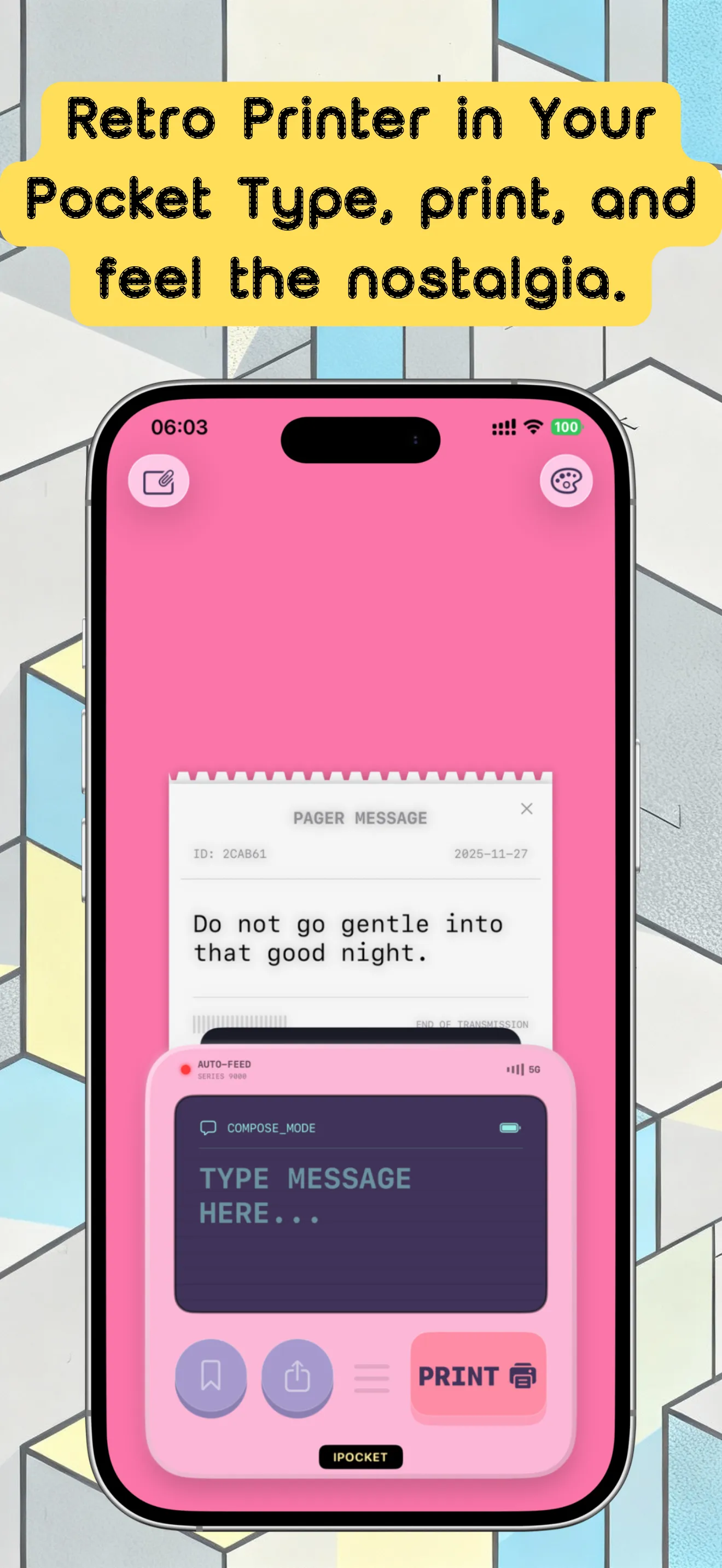 iPocketPrint screenshot 1