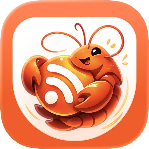 ClawRSS: OpenClaw RSS Feed Reader logo