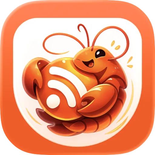 ClawRSS: OpenClaw RSS Feed Reader logo