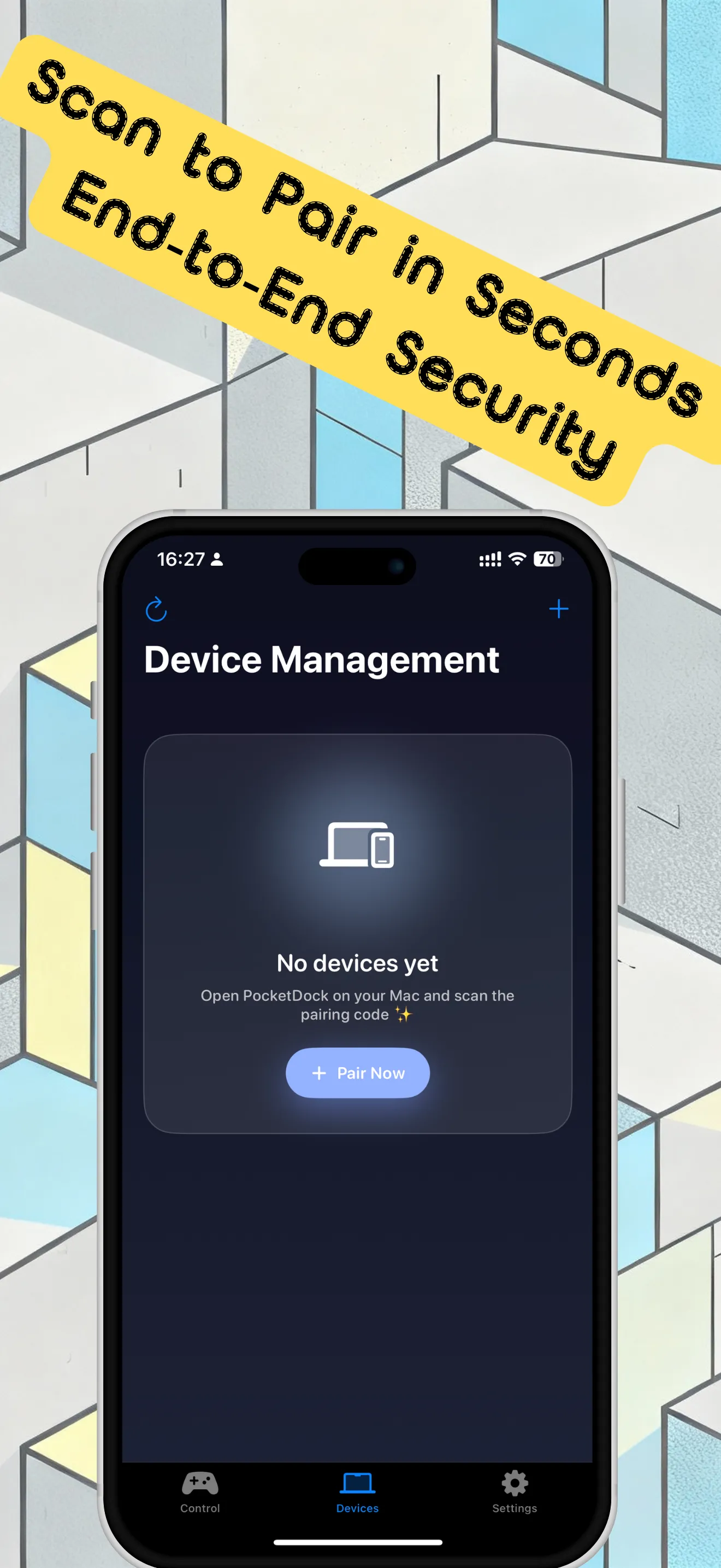 iPocketRemote screenshot 2