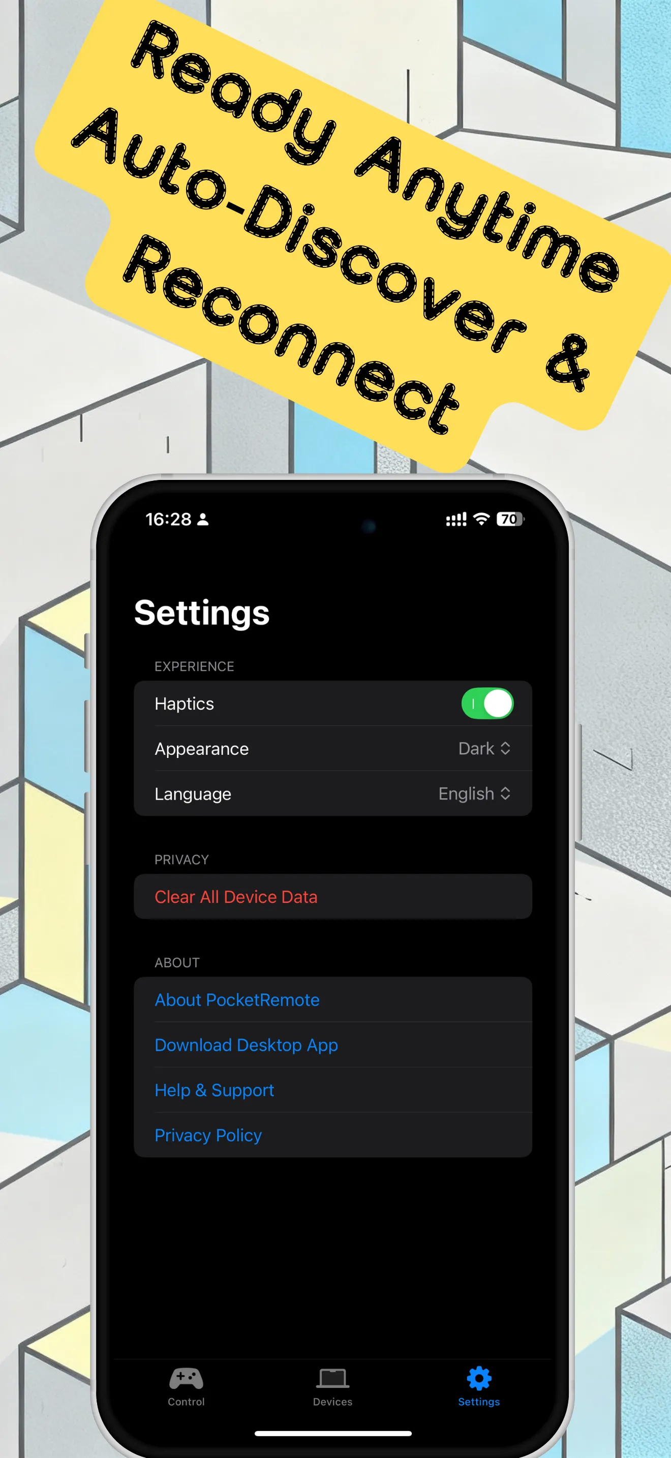 iPocketRemote screenshot 3